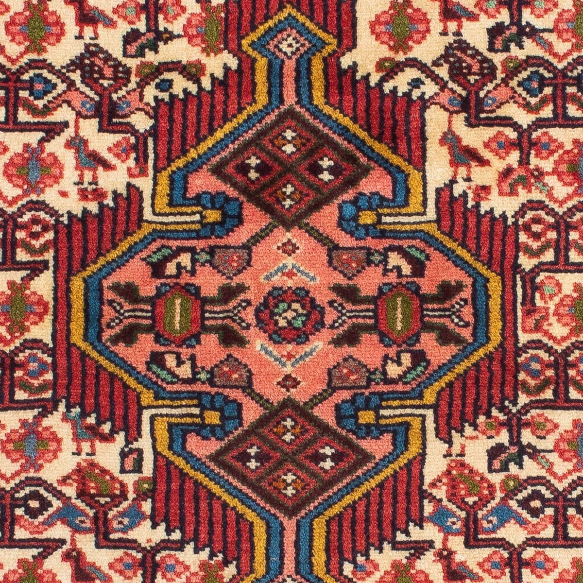 Tappeto corsia Tappeto Persero - Nomade - 195 x 82 cm - rosso chiaro