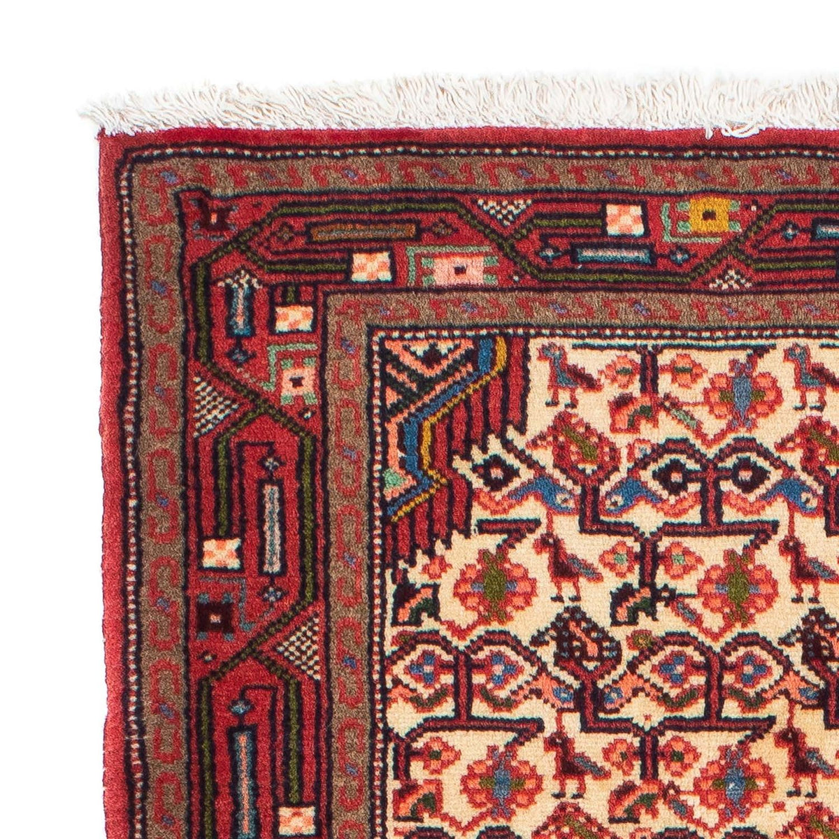 Tappeto corsia Tappeto Persero - Nomade - 195 x 82 cm - rosso chiaro