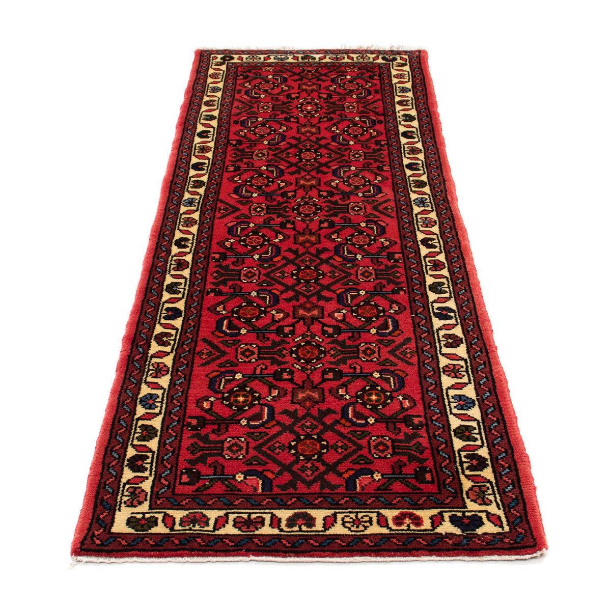 Tappeto corsia Tappeto Persero - Nomade - 195 x 70 cm - rosso scuro
