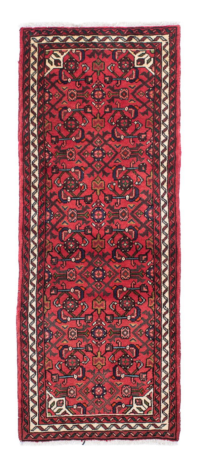 Tappeto corsia Tappeto Persero - Nomade - 185 x 70 cm - rosso scuro