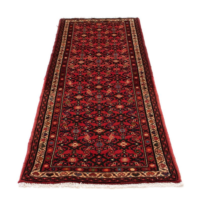 Tappeto corsia Tappeto Persero - Nomade - 205 x 70 cm - rosso scuro