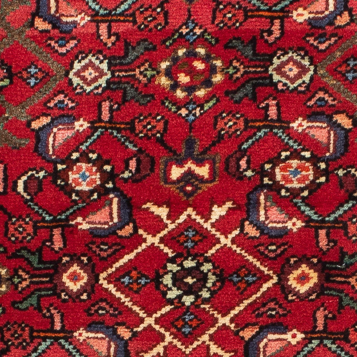 Tappeto corsia Tappeto Persero - Nomade - 200 x 78 cm - rosso scuro