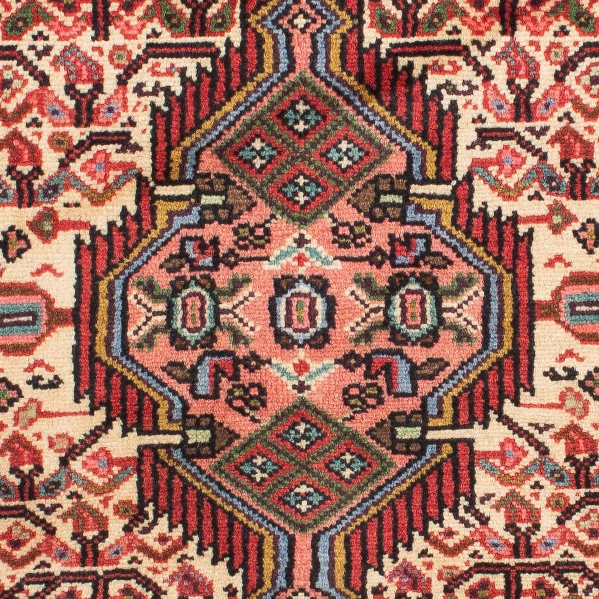 Tappeto corsia Tappeto Persero - Nomade - 217 x 85 cm - rosso chiaro