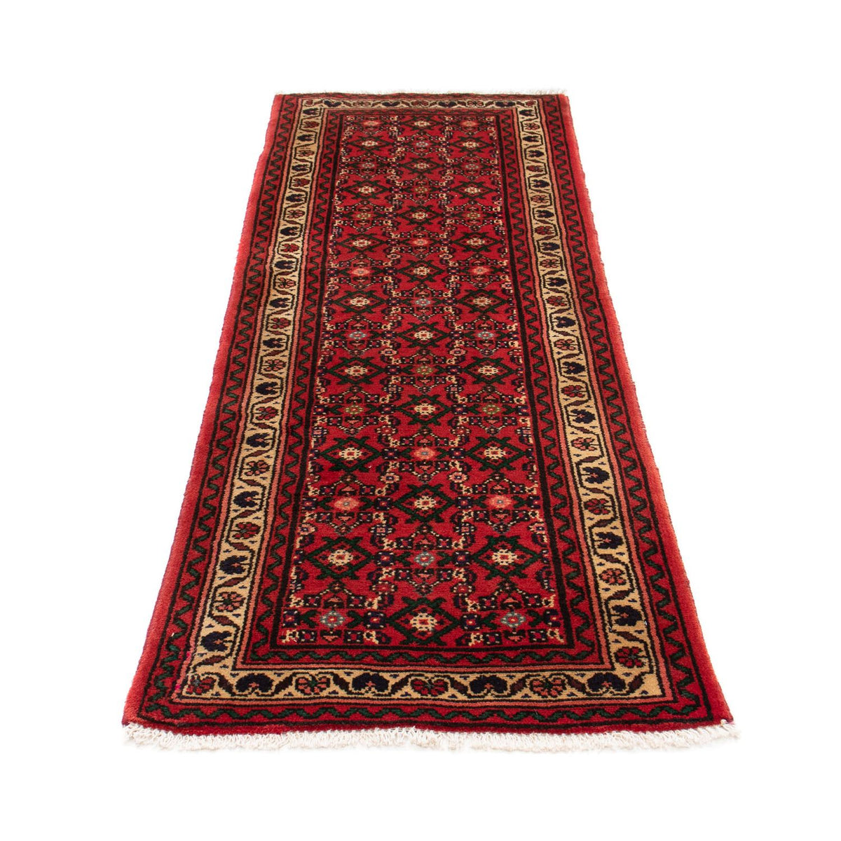 Tappeto corsia Tappeto Persero - Nomade - 196 x 70 cm - rosso scuro