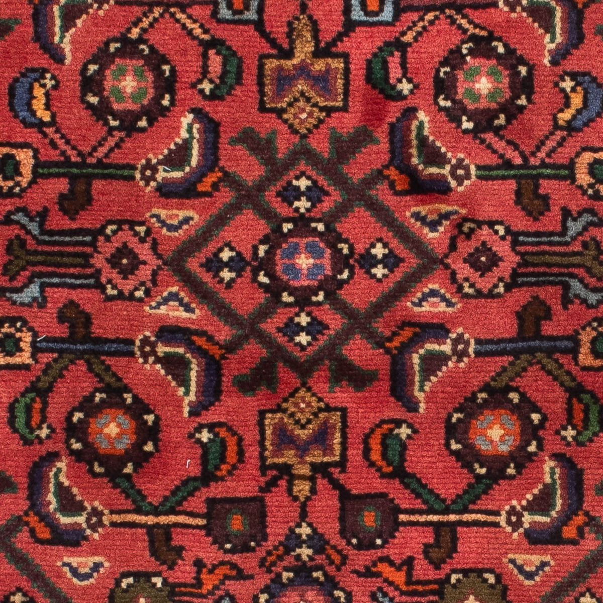 Tappeto corsia Tappeto Persero - Nomade - 200 x 80 cm - rosso scuro