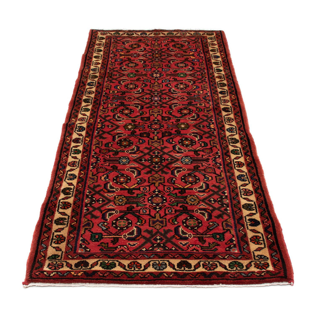 Tappeto corsia Tappeto Persero - Nomade - 200 x 80 cm - rosso scuro