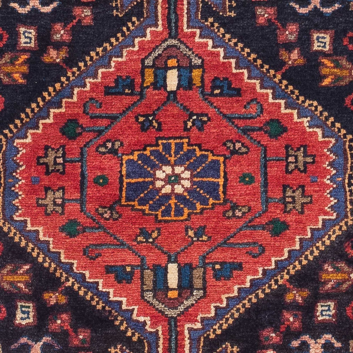 Tappeto Persero - Nomade - 130 x 85 cm - blu scuro