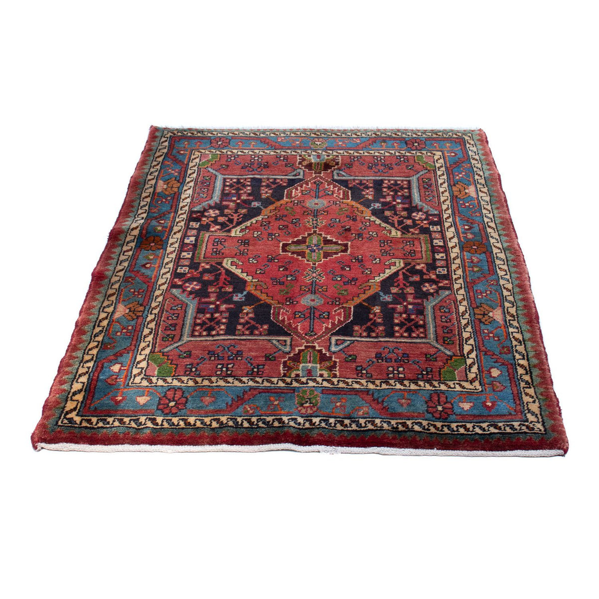 Tappeto Persero - Nomade - 155 x 108 cm - rosso scuro