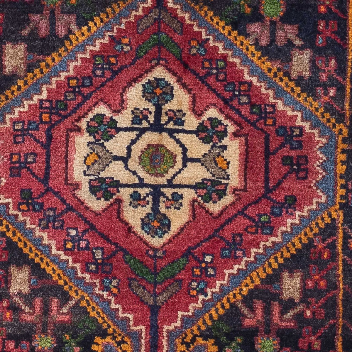 Tappeto Persero - Nomade - 136 x 85 cm - blu scuro