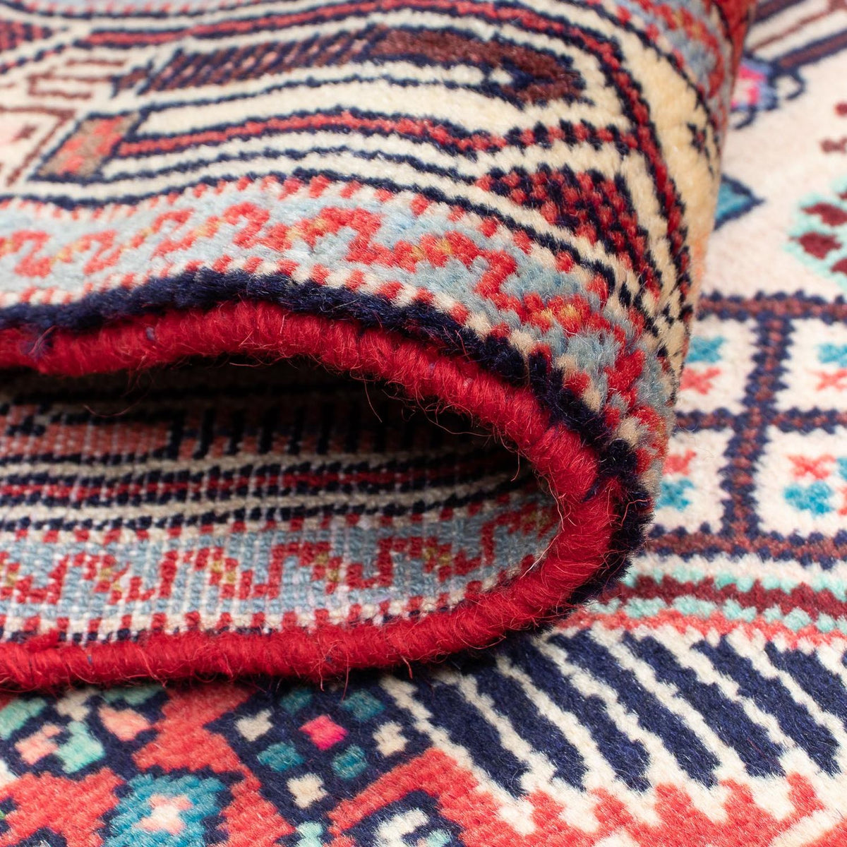 Tappeto corsia Tappeto Persero - Nomade - 190 x 78 cm - rosso chiaro