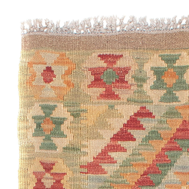 Tappeto corsia Tappeto Kelim - Splash - 194 x 63 cm - multicolore