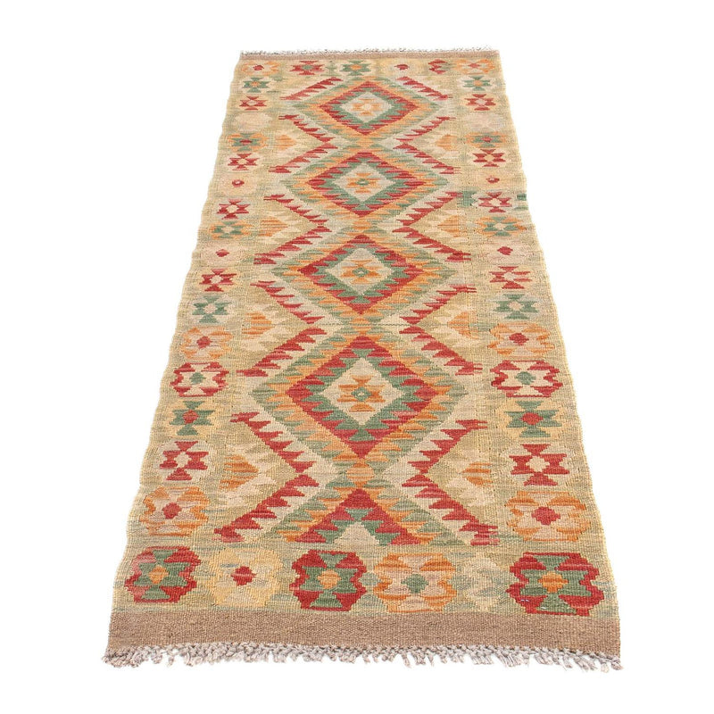 Tappeto corsia Tappeto Kelim - Splash - 194 x 63 cm - multicolore