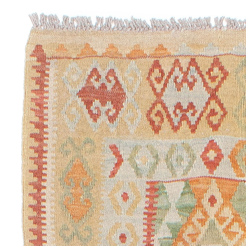 Tappeto corsia Tappeto Kelim - Splash - 287 x 83 cm - multicolore