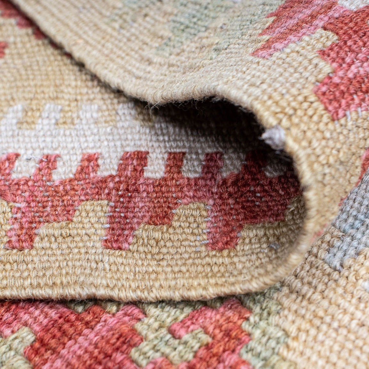 Tappeto corsia Tappeto Kelim - Splash - 287 x 83 cm - multicolore