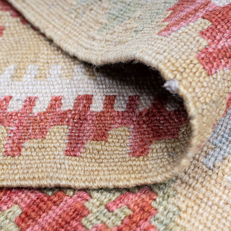 Tappeto corsia Tappeto Kelim - Splash - 287 x 83 cm - multicolore