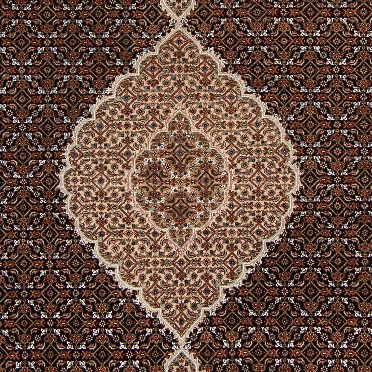 Tappeto Persero - Tabriz - 300 x 201 cm - blu scuro
