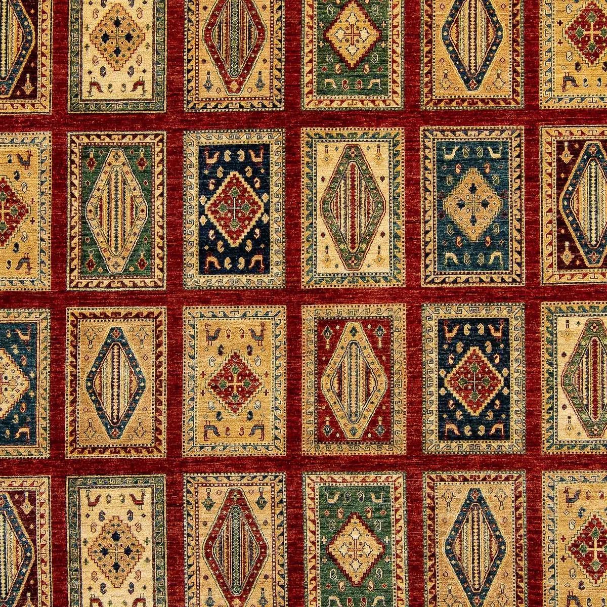 Tappeto Persero - Nomade - 411 x 307 cm - rosso scuro