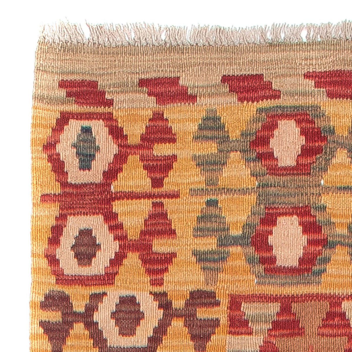 Tappeto corsia Tappeto Kelim - Splash - 394 x 70 cm - multicolore