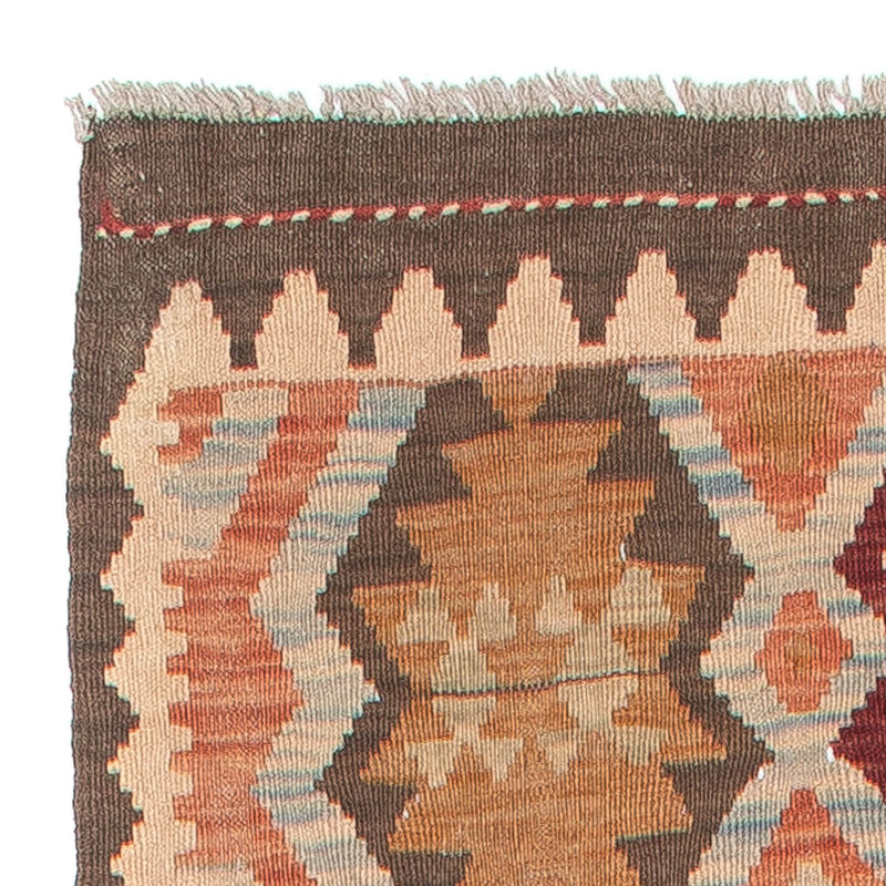 Tappeto corsia Tappeto Kelim - Splash - 387 x 70 cm - multicolore