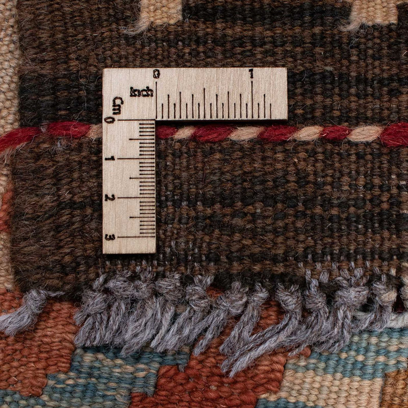 Tappeto corsia Tappeto Kelim - Splash - 387 x 70 cm - multicolore