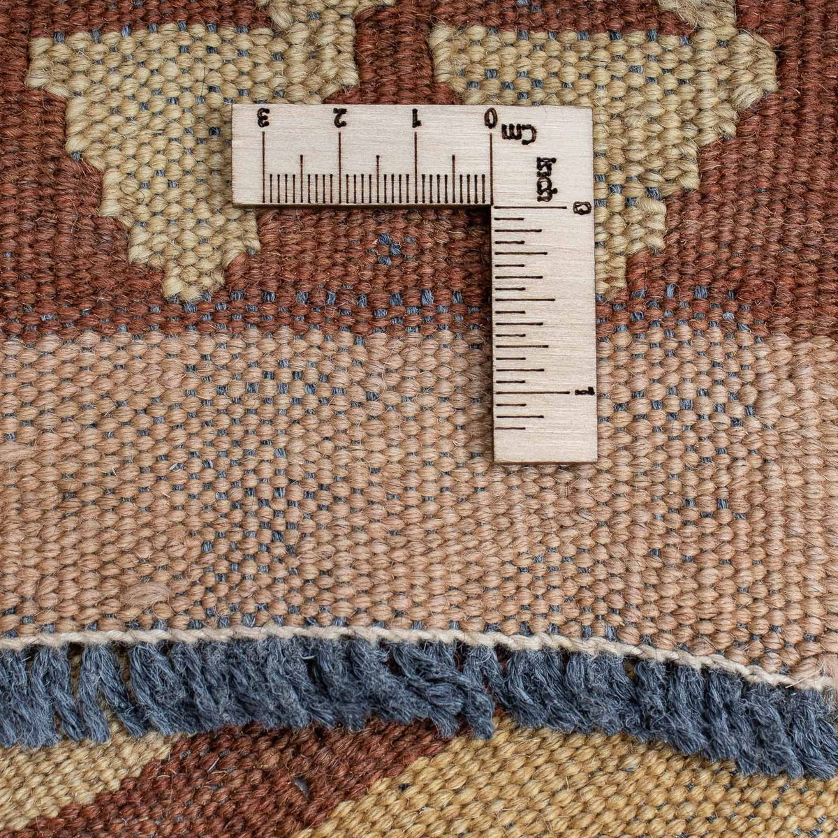 Tappeto corsia Tappeto Kelim - Splash - 284 x 79 cm - multicolore