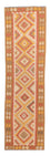 Tappeto corsia Tappeto Kelim - Splash - 298 x 80 cm - multicolore