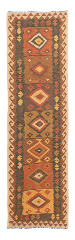 Tappeto corsia Tappeto Kelim - Splash - 297 x 82 cm - multicolore