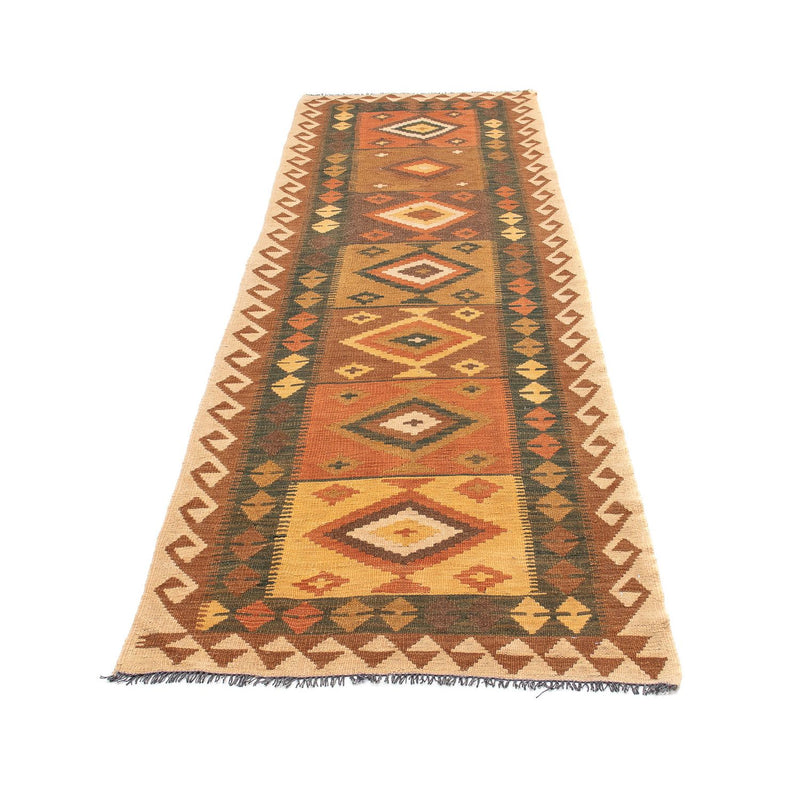 Tappeto corsia Tappeto Kelim - Splash - 297 x 82 cm - multicolore
