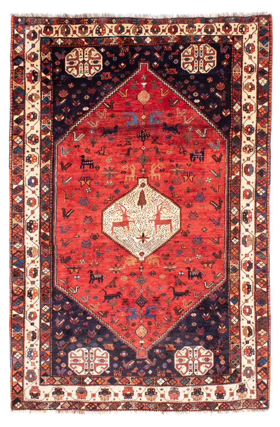 Tappeto Persero - Nomade - 300 x 205 cm - rosso scuro