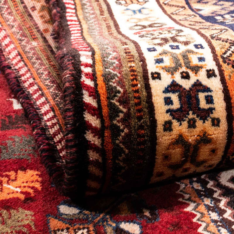 Tappeto Persero - Nomade - 210 x 145 cm - rosso scuro