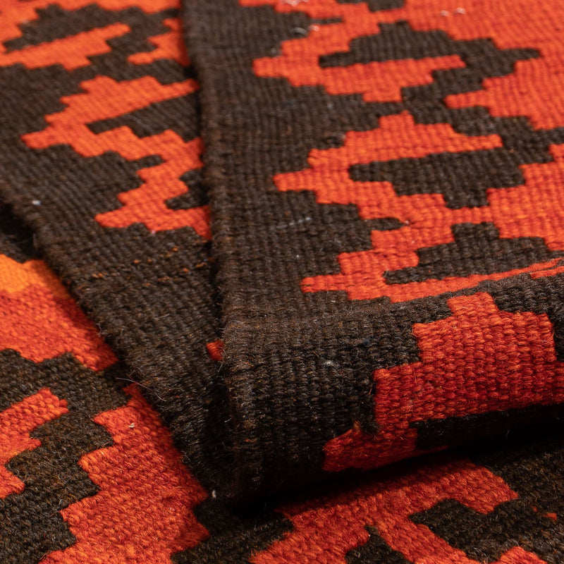 Tappeto Kelim - Orientale - 194 x 150 cm - rosso chiaro