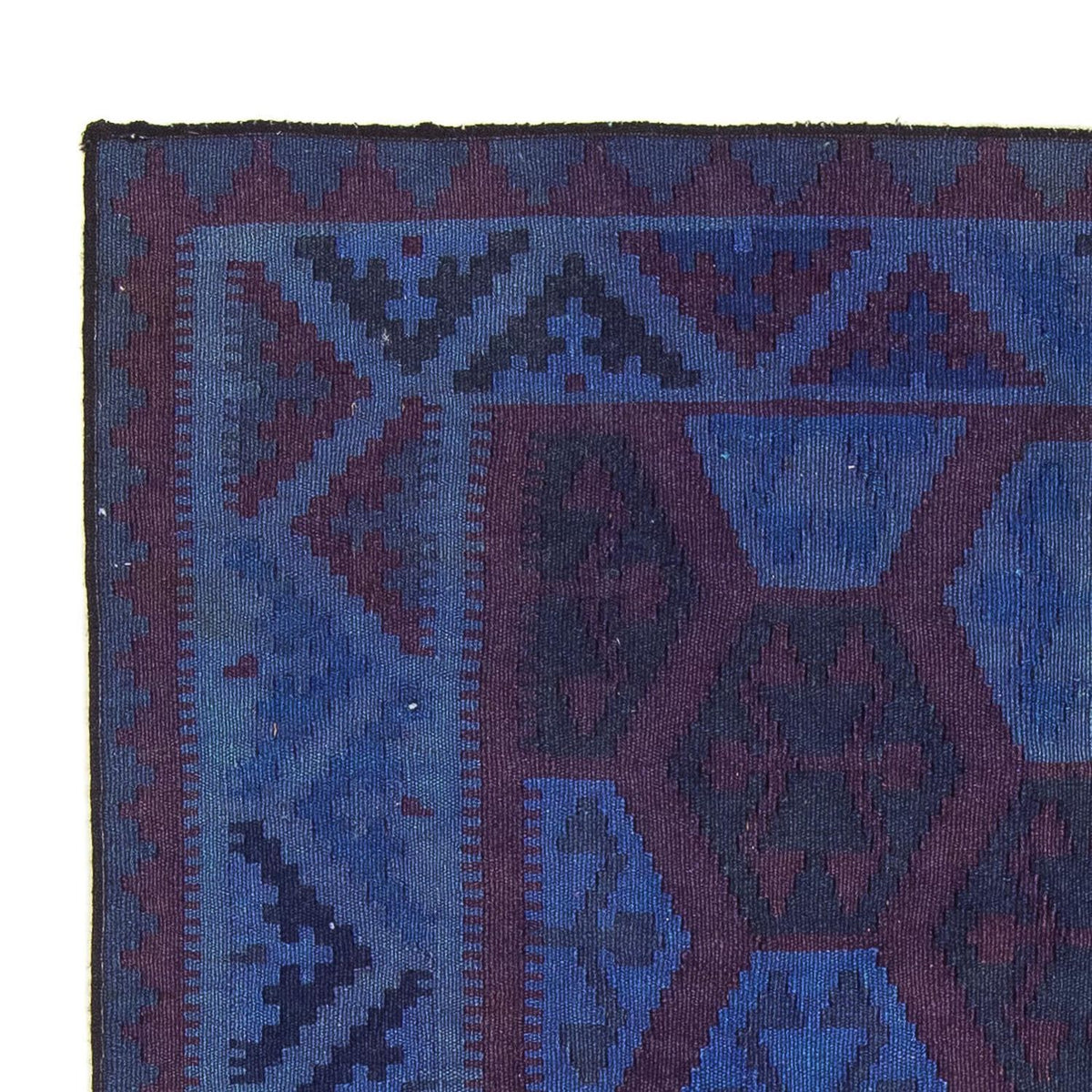 Tappeto Kelim - Orientale - 195 x 155 cm - blu