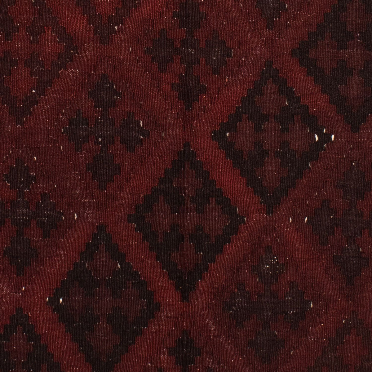 Tappeto Kelim - Orientale - 193 x 145 cm - rosso scuro
