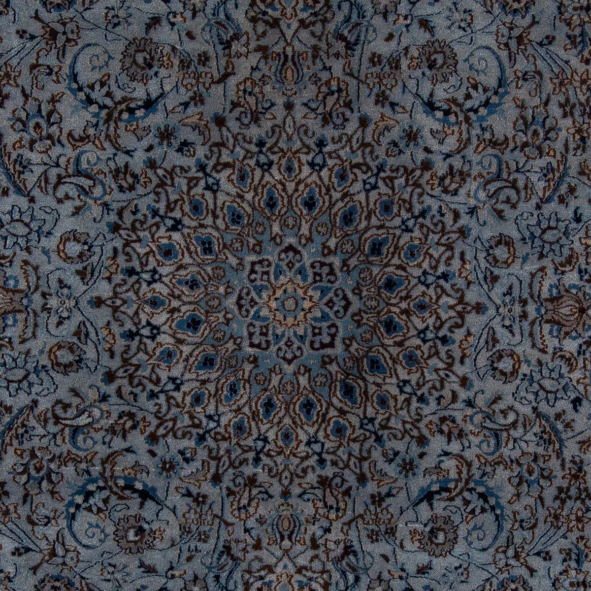 Tappeto Persero - Nain - 296 x 200 cm - blu mare