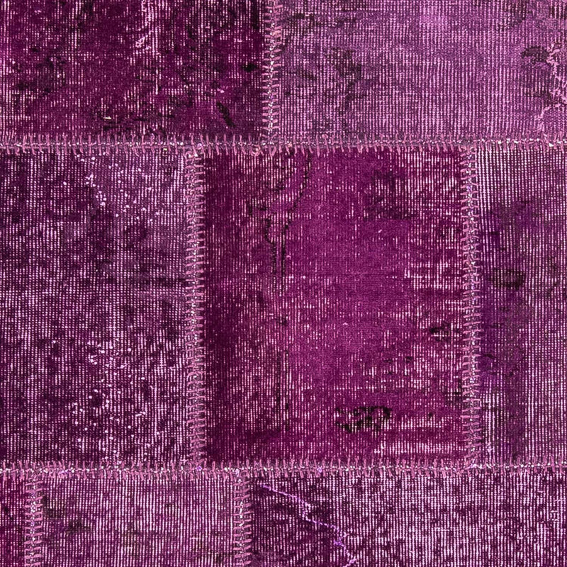 Tappeto Patchwork - 240 x 170 cm - viola