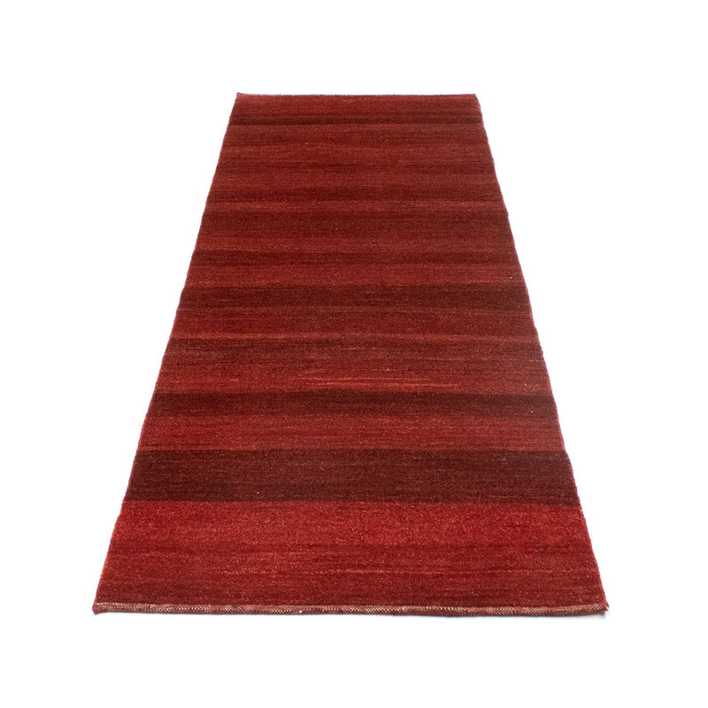 Tappeto corsia Tappeto Gabbeh - Persero - 245 x 78 cm - rosso