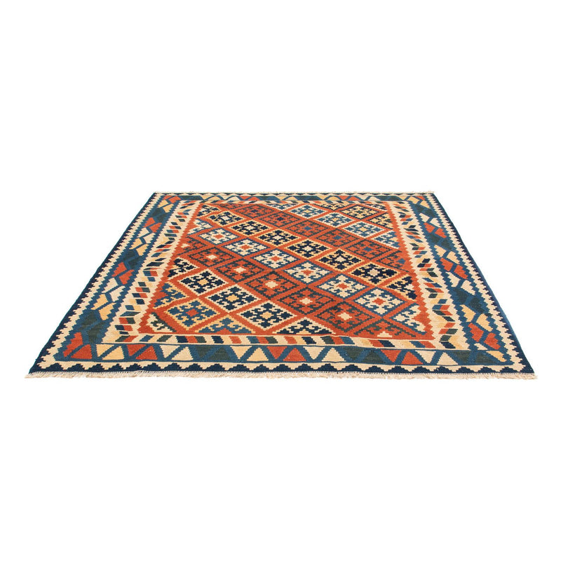 Tappeto Kelim - Orientale quadrato  - 208 x 194 cm - multicolore