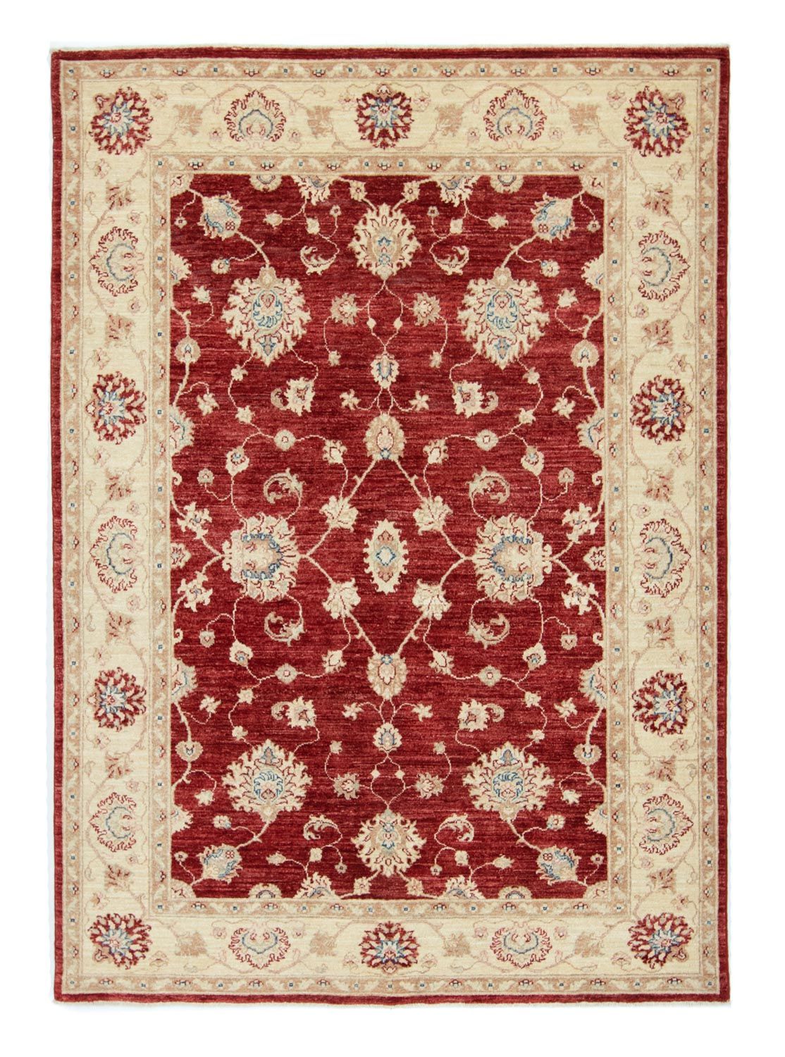 Tappeto Ziegler - 198 x 147 cm - rosso scuro