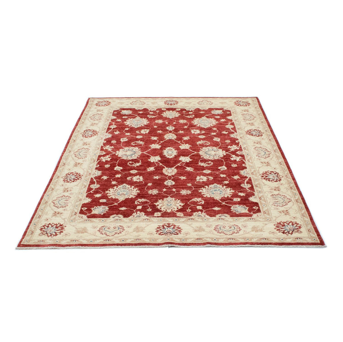 Tappeto Ziegler - 198 x 147 cm - rosso scuro