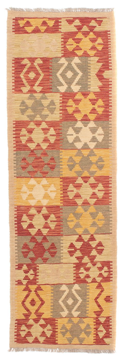 Tappeto corsia Tappeto Kelim - Splash - 206 x 62 cm - multicolore