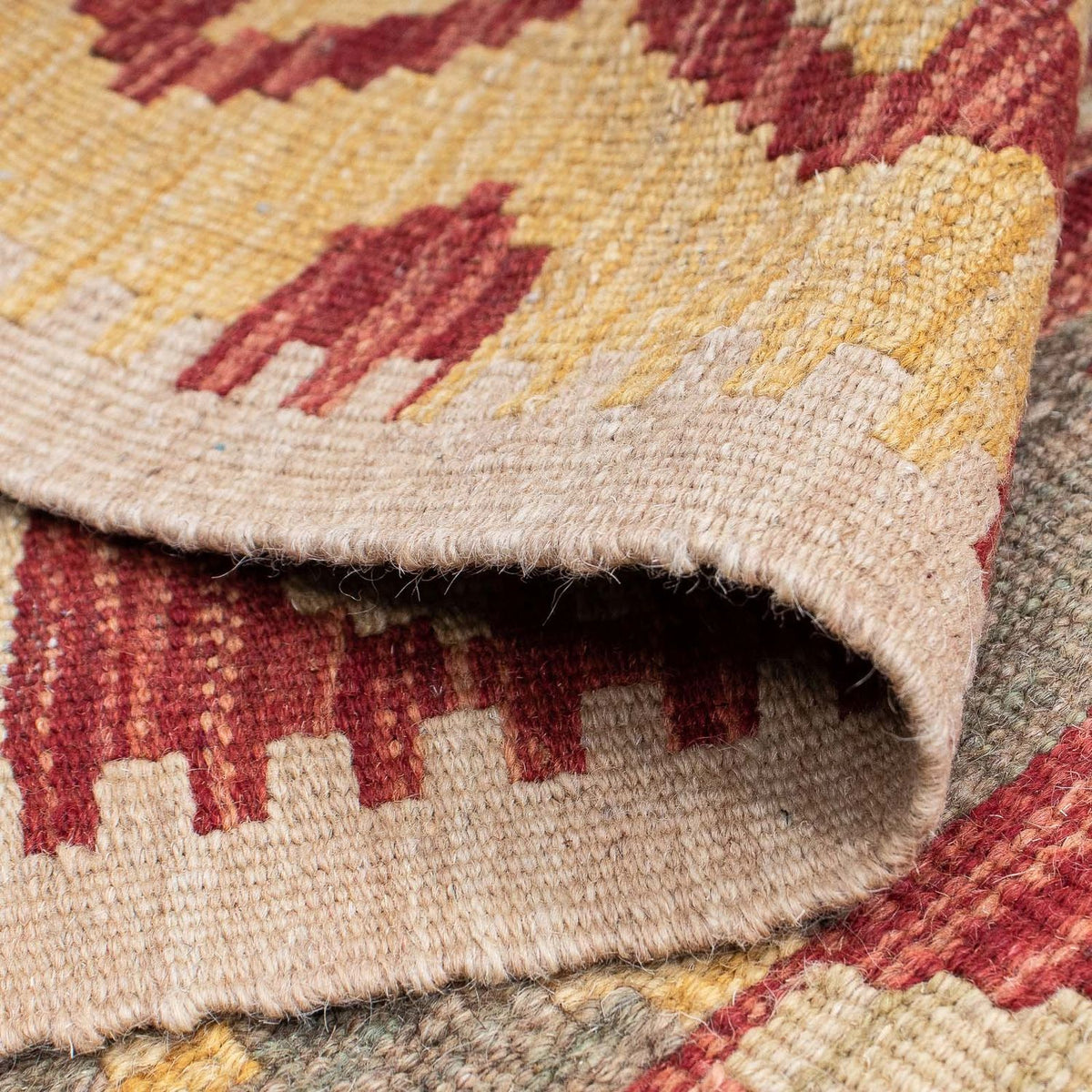 Tappeto corsia Tappeto Kelim - Splash - 206 x 62 cm - multicolore