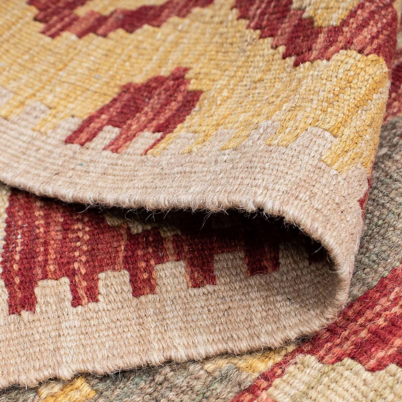 Tappeto corsia Tappeto Kelim - Splash - 206 x 62 cm - multicolore