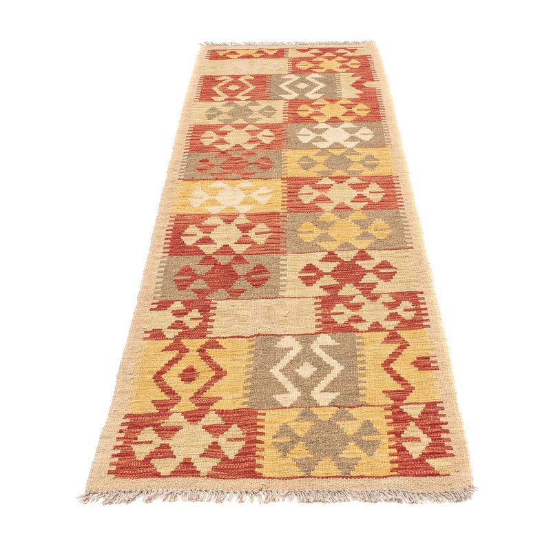 Tappeto corsia Tappeto Kelim - Splash - 206 x 62 cm - multicolore