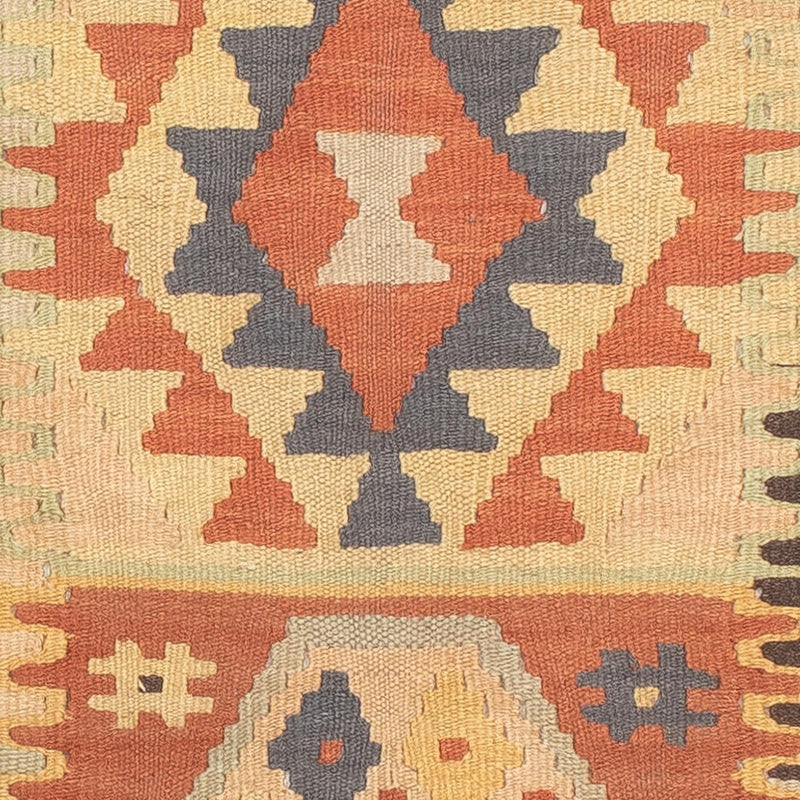 Tappeto corsia Tappeto Kelim - Splash - 200 x 62 cm - multicolore