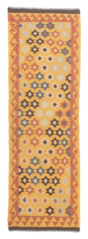 Tappeto corsia Tappeto Kelim - Splash - 210 x 64 cm - multicolore