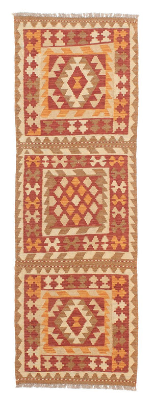 Tappeto corsia Tappeto Kelim - Splash - 187 x 59 cm - multicolore