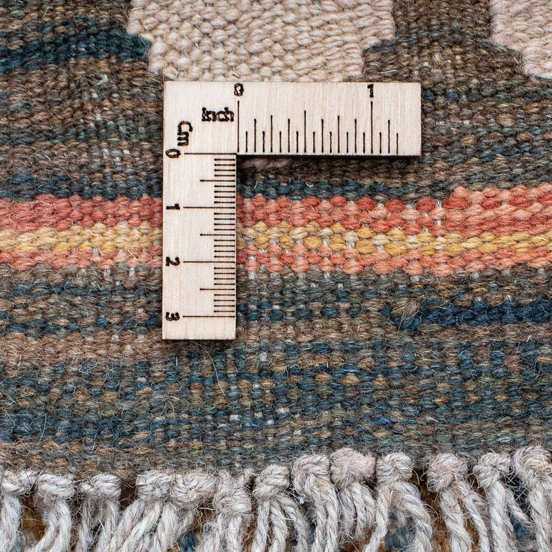 Tappeto corsia Tappeto Kelim - Splash - 203 x 69 cm - multicolore