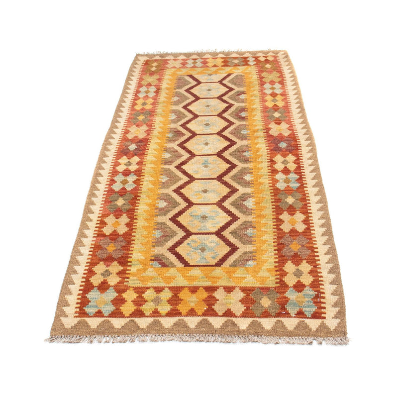 Tappeto corsia Tappeto Kelim - Orientale - 191 x 74 cm - beige