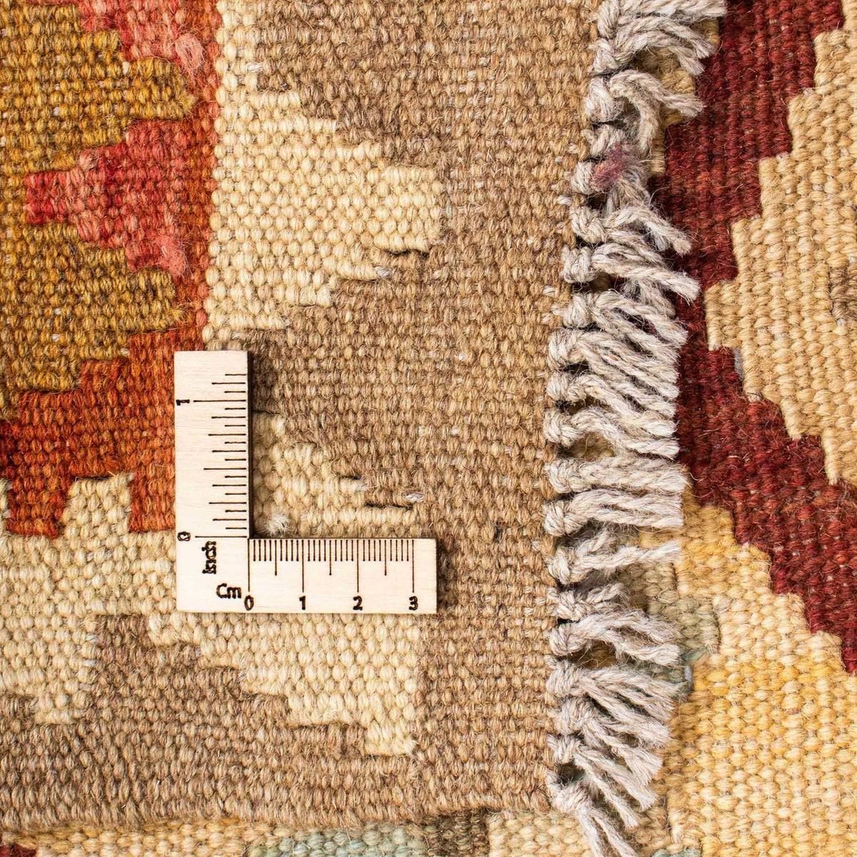 Tappeto corsia Tappeto Kelim - Orientale - 191 x 74 cm - beige
