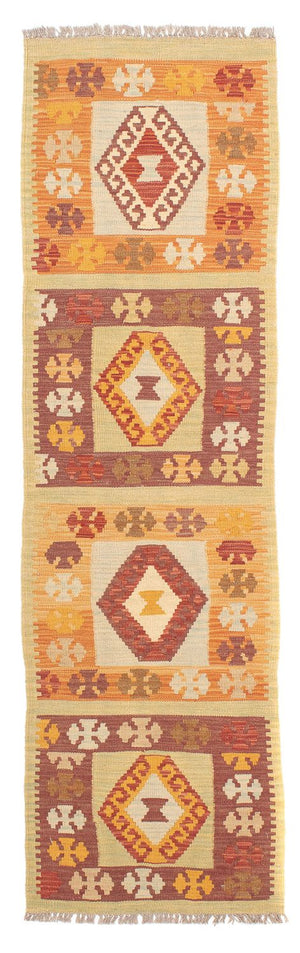 Tappeto corsia Tappeto Kelim - Splash - 194 x 48 cm - multicolore
